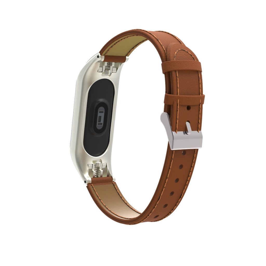Correa de Cuero Marrón para Xiaomi MI Band 3 – tienda de compra de relojes y joyas