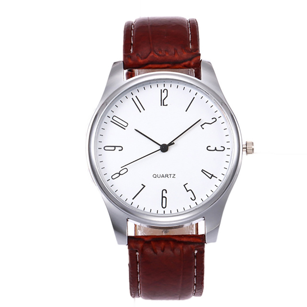 Reloj de Cuarzo con de Cuero para Hombre – 24Joyas tienda de compra de relojes joyas